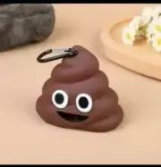 Fun & Functional Turd-Shaped Dog Poo Dispenser with Biodegradable Bags Holder