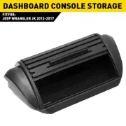 Fit Jeep Wrangler JK ABS Interior Dashboard Console Storage Box Holder 2012-2017 (for: Jeep)