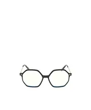 Tom Ford Eyewear Hexagonal Frame Glasses 54 White