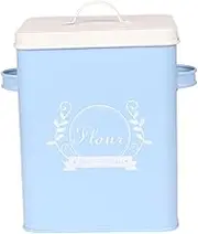 OFFSCH Iron Rice Storage Bucket Candy Box Home Toy Snack Storage Easy to Clean Large Capacity