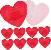 Healeved 3sets Heart Shape Disposable Bandages Breathable Patches for Boys and Girls First Aid 25pcs*3