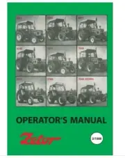 Zetor 5211 to 7745 Operators Manual