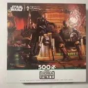 Star Wars Thomas Kinkade The Book Of Boba Fett A New Beginning 500 Puzzle Ceaco