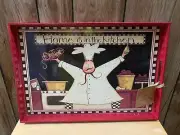 Boston Warehouse Serving Tray. Home is in the kitchen 12x18