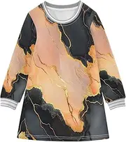 [Caihoyu] Girls Fall Dress Toddler Stylish Festival Outfit, Multicolor03, 4 Years