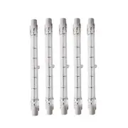 5pcs Lighting 1000w Halogen R7s Energy Saving Linear Halogen Floodlight Security Light Bulbs J189