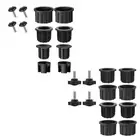 12Pcs Umbrellas Stand Parasols Base for Sunshades Cast Iron Stability for