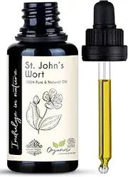 Aroma Tierra St. John's Wort Oil (St John Wort) - 100% Pure & Organic - For Muscle Nerve Pain, Scars, Irritated Skin, Brusie, Sunburn - 30ml