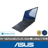 在飛比找momo購物網優惠-【ASUS】升級16G組★14吋R7商用筆電(BM2402C