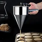 Pancake Funnel Dispenser with Rack Funnel Cake Mix for Pancake Takoyaki Balls