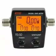 NISSEI RS-50 125-525MHz 120W UHF/VHF Digital LCD SWR/Watt Meter Power Meter