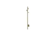 AGUZZO EZY FIT Heated Towel Rail - Single Vertical Round Tube - Tree Style - (H900mm) - Brushed Brass