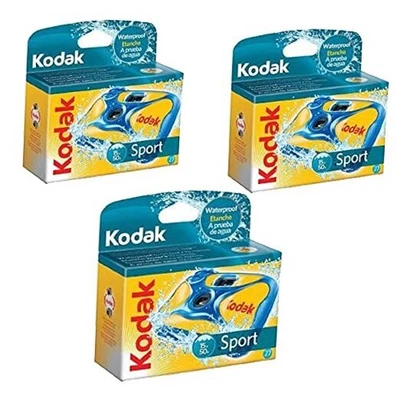 Sport Underwater Single-Use Disposable Camera with 800 Speed 27-Exposure Film