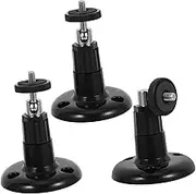 3Pcs Wall Camera Bracket Durable Holder for Cameras Easy to Install Security Camera Wall Shelf for Living Monitoring