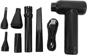 XIASABA Small Rechargeable Portable Cordless Electric Compressed Air Duster for Cleaning Car Electronic Device Home