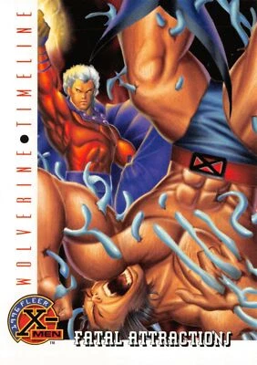FATAL ATTRACTIONS / 1996 Fleer X-Men Walmart BASE Trading Card #86