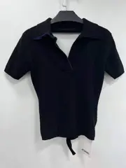 Bare-back POLO shirt FR36 Black