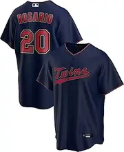 [Outerstuff] Eddie Rosario Minnesota Twins Navy #20 Kids 4-7 Alternate Player Jersey