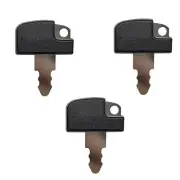 3X For Mahindra 10/25/26 & Emax Series Tractors Ignition Key 12657078720