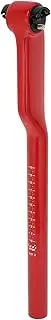 X AUTOHAUX Universal Bike Seat Posts Bike Saddle Post Seat Tube 27.2x400mm 25 Degree Offset Carbon Fiber Red 1 Pc