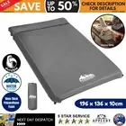 Self Inflating Mattress Camping Sleeping Mat Air Bed Pad Double Grey Hiking