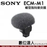 在飛比找數位達人優惠-公司貨 SONY ECM-M1 槍型 指向 麥克風 MI智慧