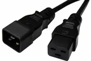8Ware Power Extension Cable Lead 3m 15A IEC-C19 to IEC-C20 Male to Female for UPS PDU PC Servers Rack-mount Power Distribution Units