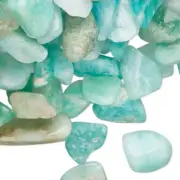 2 OZ (680-830) AMAZONITE Natural Small Inlay Chips UNDRILLED Embellishment