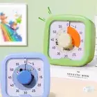 Visual Desk Timer Cartoon Silent Operation Countdown Timer Kitchen Alarm Clock