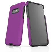 For Samsung Galaxy S10e Case, Armour Tough Protective Cover, Purple
