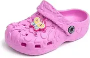 [Casazoe] Toddler Boys Girls Cute Garden Clogs Kids Slip On Water Shoes EVA Lightweight Summer Slipper Slides Baby Comfort Sandals Children Outdoor Shower Beach Pool Play Shoes