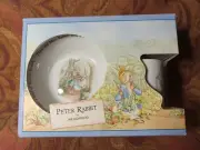Vintage Peter Rabbit Nursery Children's Dish Set by Wedgwood Beatrix Potter MIB