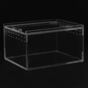 Reptile Feeding Box Baby Lizard Breeding Tank Jumping Spider Enclosure