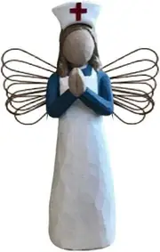 New product,Nurse Figurine Resin Nurse Sculpture Nurse Figure Statue Home Ornaments Decoration