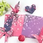 Handmade DIY Double Sides Decor Origami Paper Sakura Scrapbooking Craft Paper