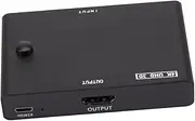 3 1 Video Selector Box for 4K*2K Monitor Compatible for PC Game Console and High Definition Video Converter