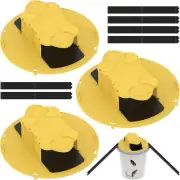 Mouse Trap Bucket Flip Lid - Multi-Catch, Auto-Reset, Humane or Lethal Rat Trap