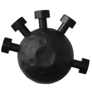 Finger Exerciser Trainer 20-45KG Hand Grip Strengthener Adjustable Power Training Balls Gripper Exerciser Hand Strength Exercise Black