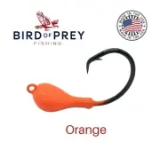 3pk Circle Hook Jigs - 1oz - Orange