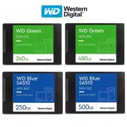 SSD 120GB 240GB 250G 500G 1T WD Green Blue Internal Solid State Drive NVMe 2.5''