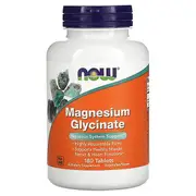 NOW Foods, Magnesium Glycinate, 180 Tablets