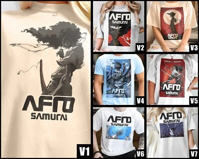 Afro Samurai TShirt Vintage 8 colors TShirt DTG Print SIZES S-5XL