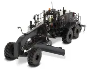 DM 85522 Caterpillar CAT 18M3 Motor Grader Special Edition Black Onyx 1:50