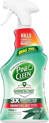 Pine O Cleen Disinfectant Multipurpose Cleaner Trigger Spray Eucalyptus 750mL