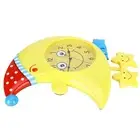 Home Décor Kids Bedroom Wall Clock Silent Clock Home Cute Wall Clock Yellow
