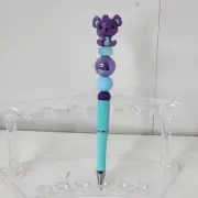 Hatchimal Figure Beaded Pencil Koalabee Purple Figure Light Blue Base