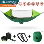 2in1 Portable Double Person Camping Hammock Tent with Mosquito Net Hanging Bed