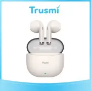 TRUSMI Semi-In-Ear Wireless Headphones Beige