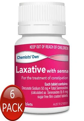 6 x Co Laxative With Senna 90Tab