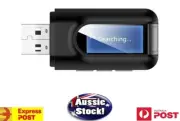 USB Bluetooth 5.0 Transmitter Receiver Audio Adapter AUX 3.5mm TV CAR PC Speaker